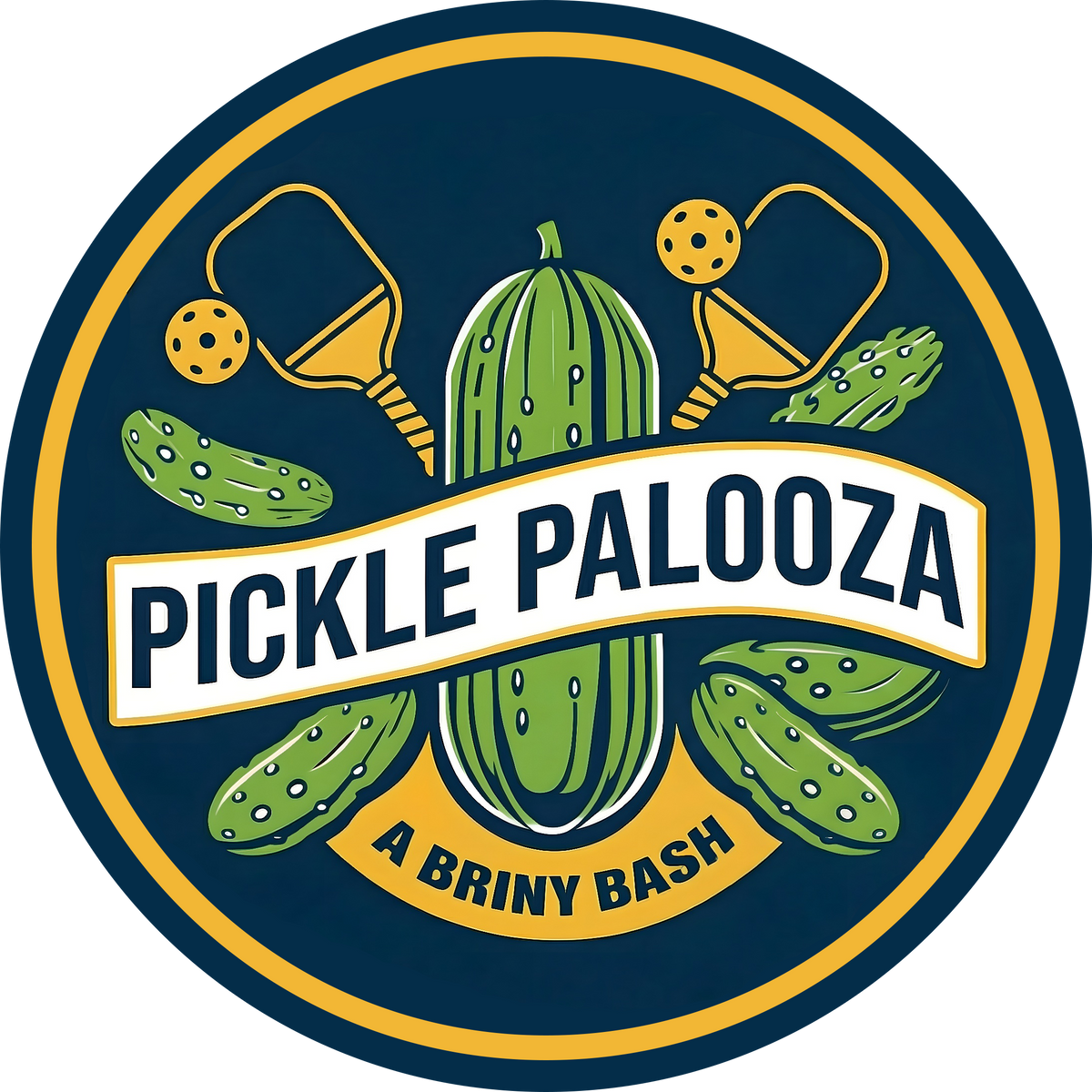 Pickle Merch Gift Card featuring the Pickle Palooza logo
