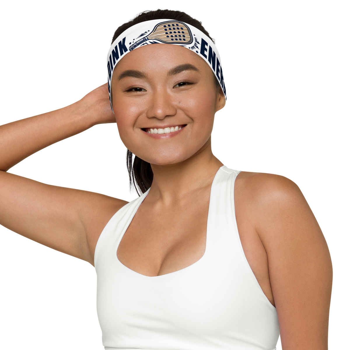 Big Dink Energy headband, front view