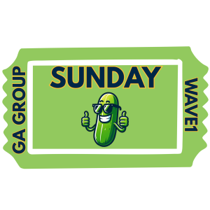 Pickle Palooza Sunday General Admission Group - Wave1