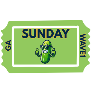 Pickle Palooza Sunday General Admission - Wave1